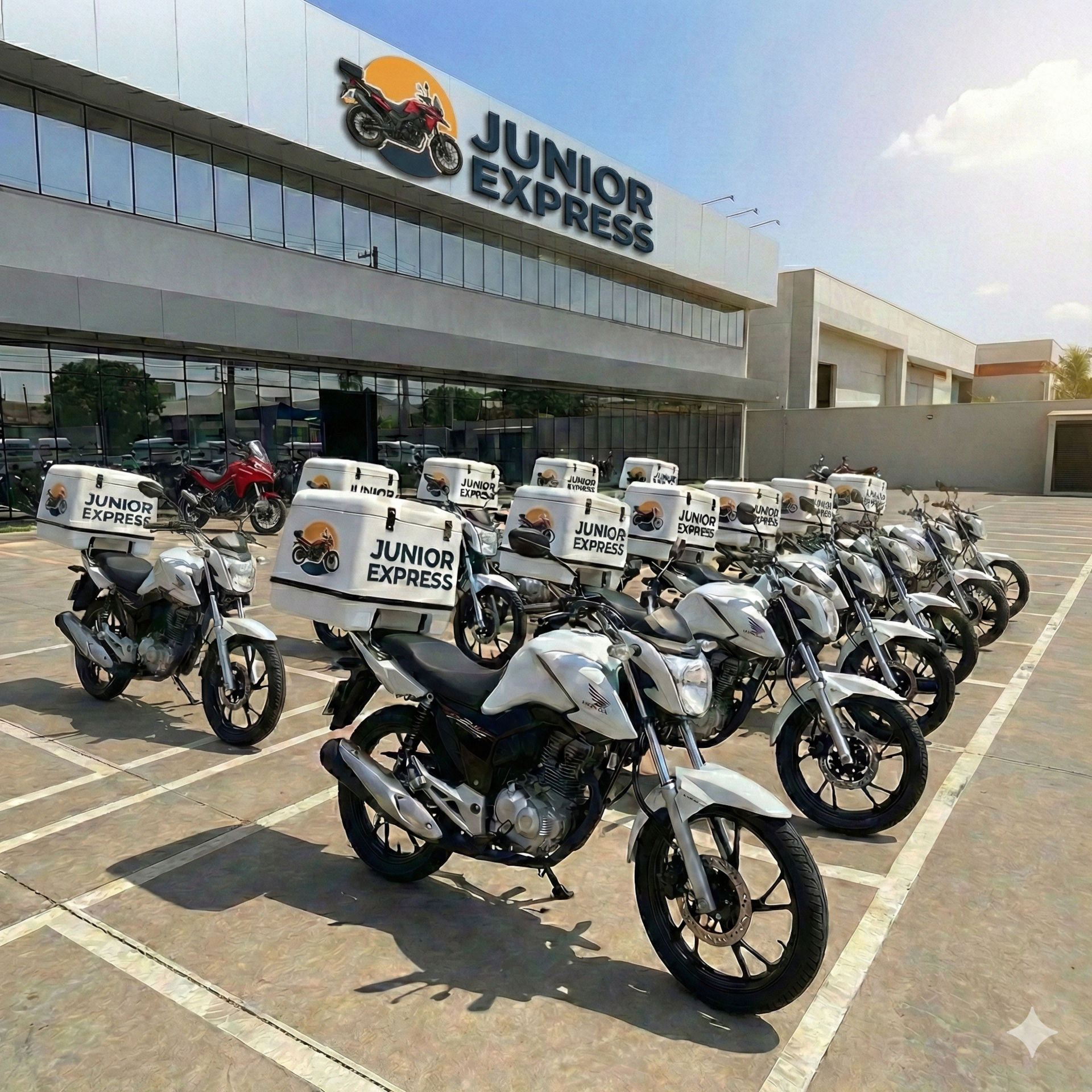 Pacotes para entrega expressa - Logística Junior Express